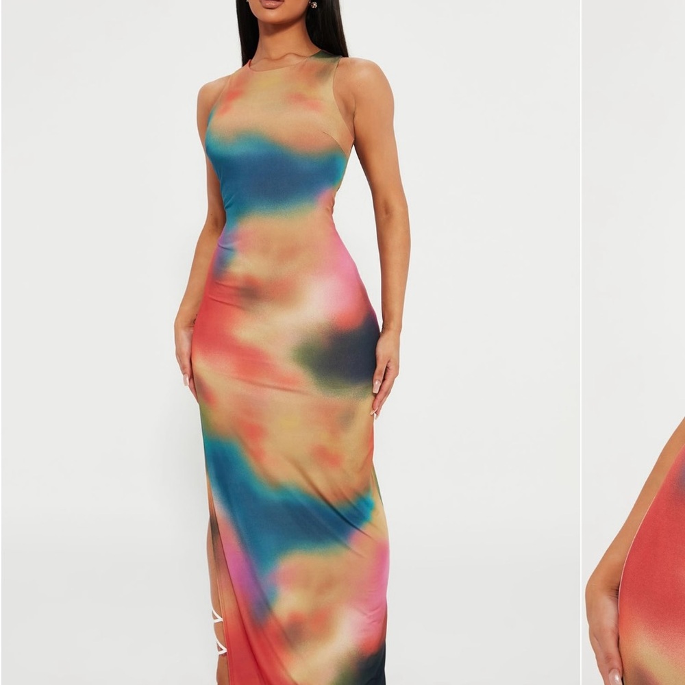 Fashion Nova California Coastline Maxi Dress